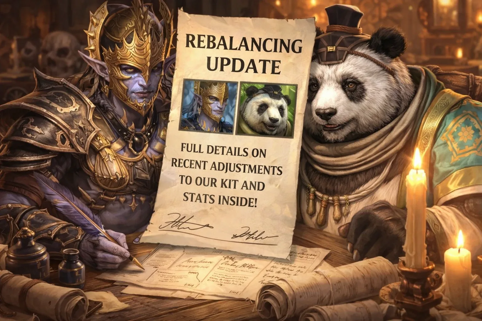 Champion updates Bambus Fourleaf & Gharol Bloodmaul